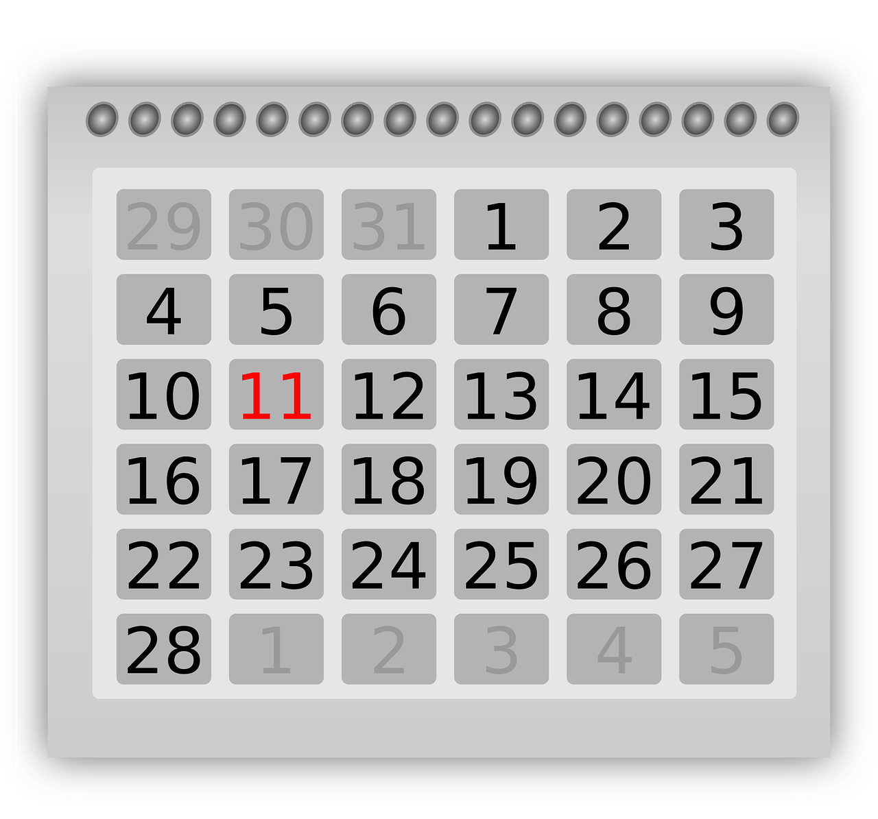 calendar, february, eleven, red, feb, gray calendar, calendar, calendar, calendar, calendar, calendar