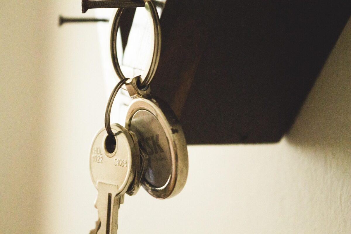 key, home