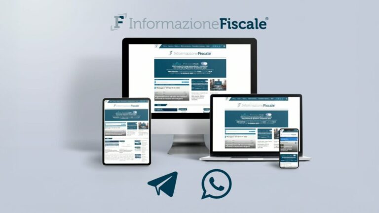 Informazione Fiscale sbarca su Telegram e WhatsApp: nuovi canali per restare aggiornati in tempo reale